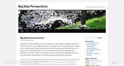 Desktop Screenshot of bigdataperspectives.com